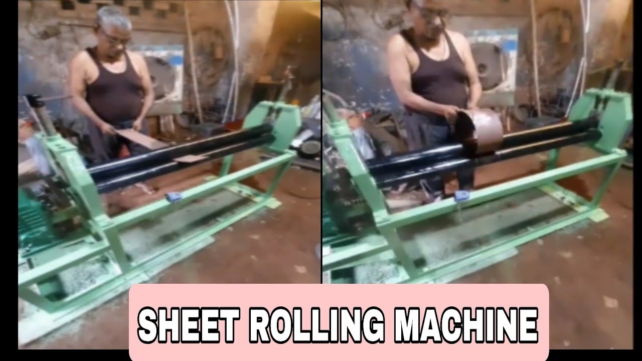 Sheet Rolling Machine | Sheet Bending Roller