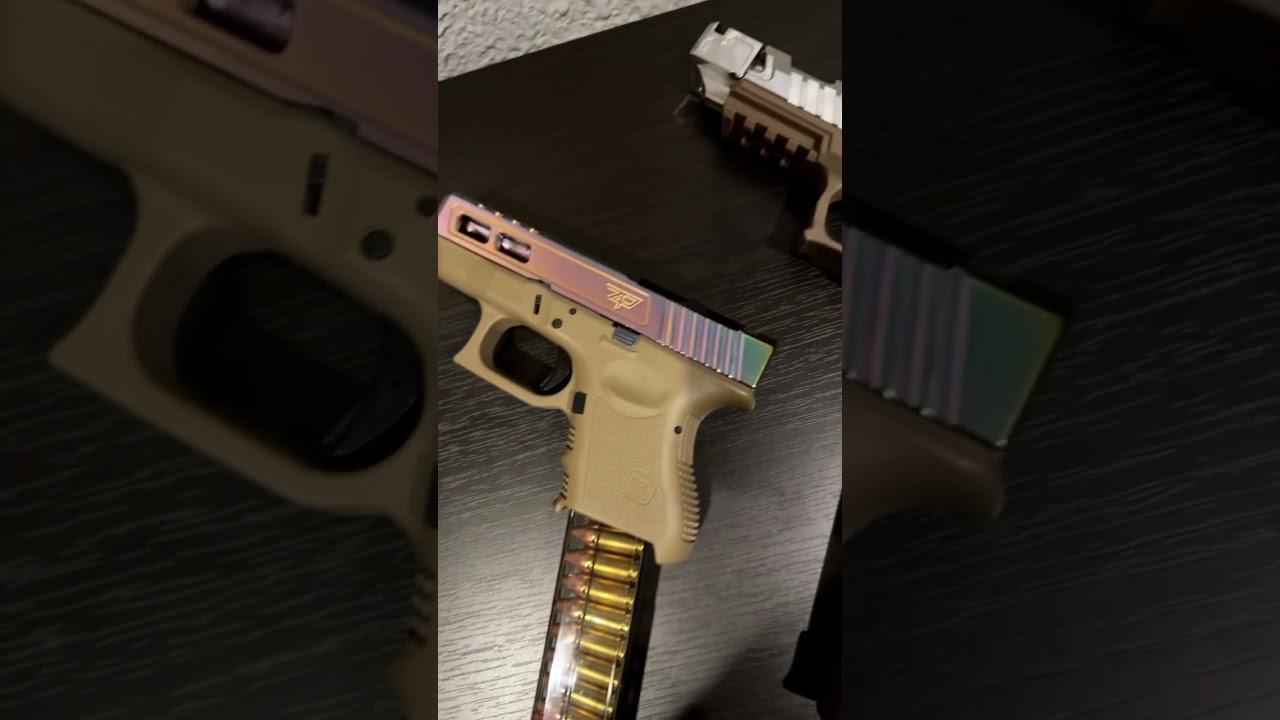 Polymer80 zaffiri precision builds & 19x #glock #glockperfection #glock19x #p80 #shorts #short