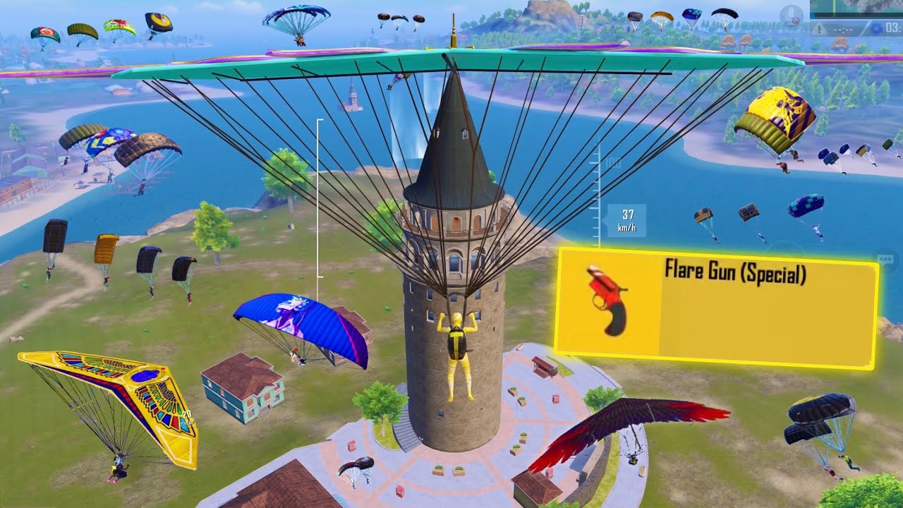 I STARTED GAME in GALATA TOWER😍 PUBG Mobile - BGMI
