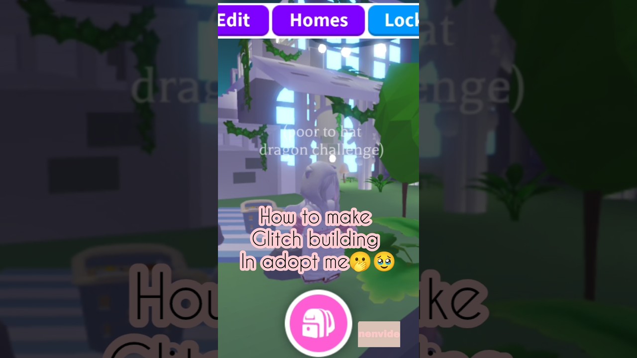 Glitch in Adopt Me 😯 | How to Build a Glitch House! #adoptmetrading #roblox #games