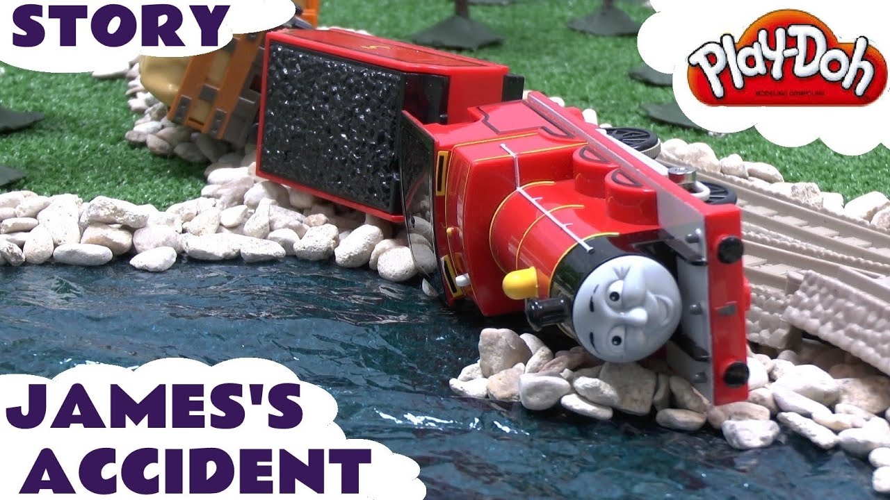 Brave Thomas And Friends James Accident And Rescue Story