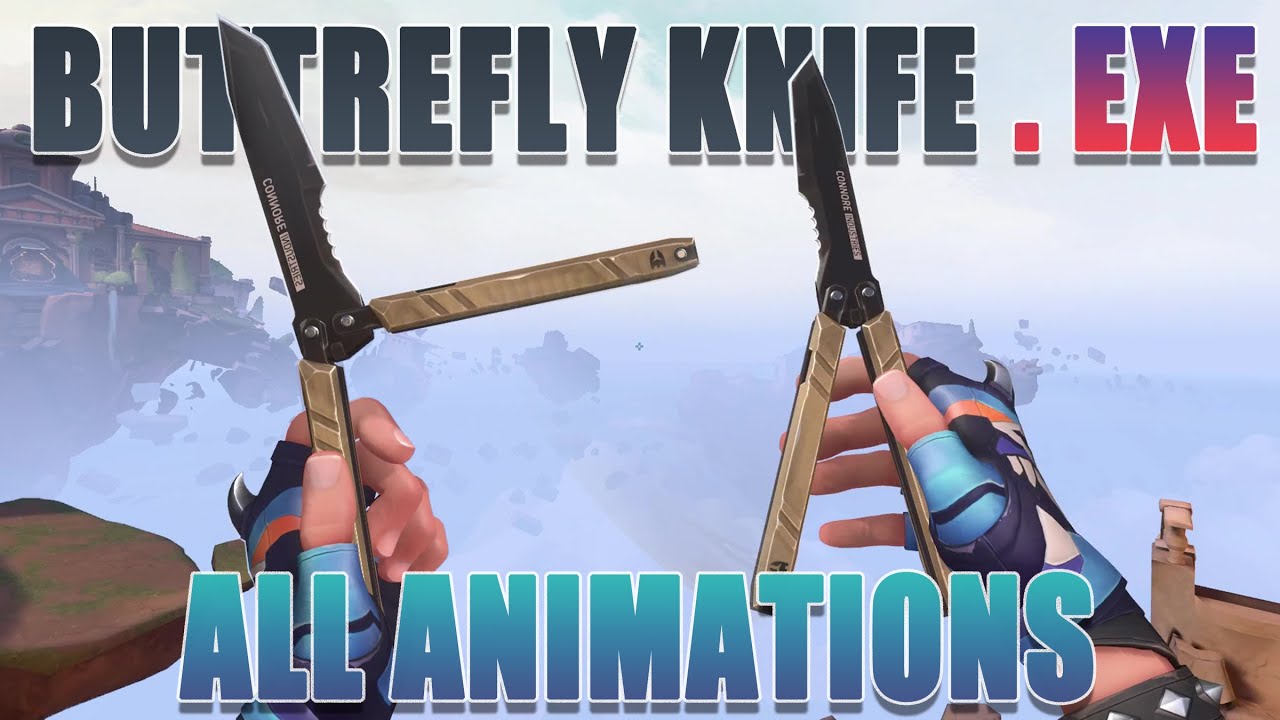 Butterfly.EXE / All Animations (Butterfly Knife)