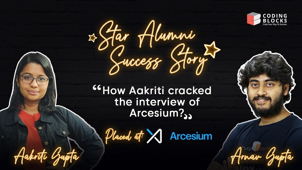 Know How Aakriti from NITK Cracked Arcesium  & Grabbed Placement of 35 Lakh