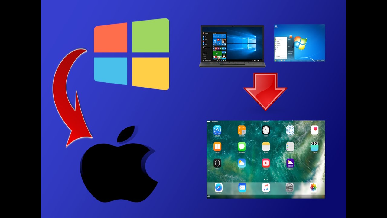How to run iOS on Windows 