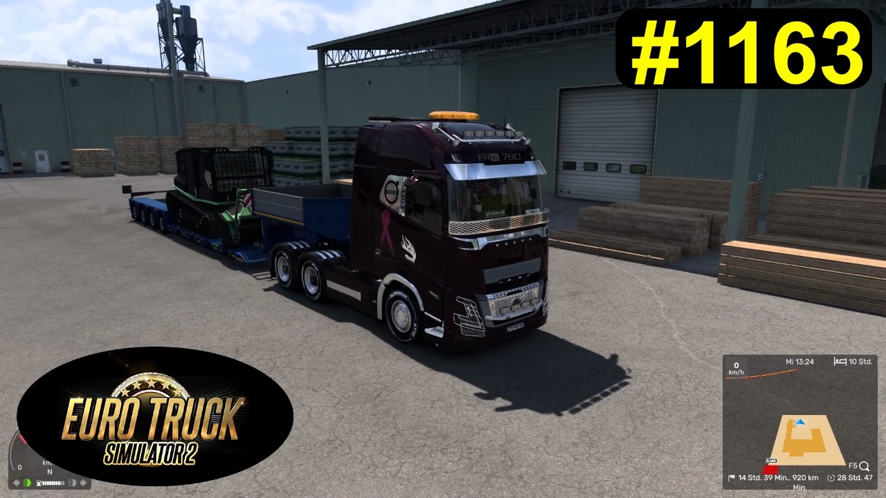Euro Truck Simulator 2 - ein Forstgerät #1163 - Deutsch/German