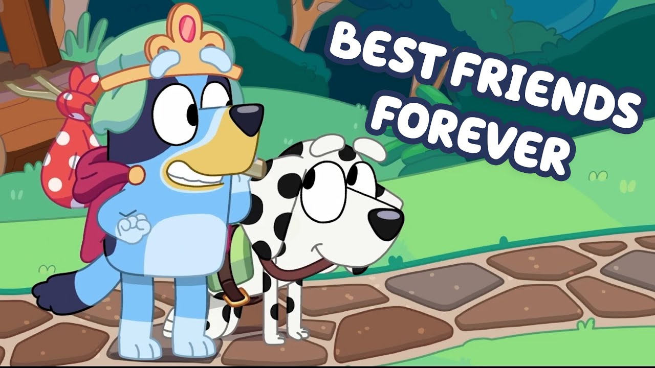 Bestest Friends Forever & Ever! 🥹💙 | Wholesome Moments | Bluey's Bestest Friends - Official Channel