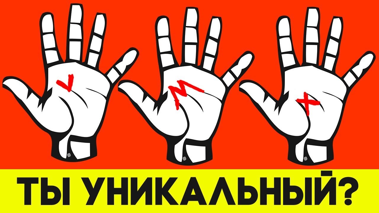 Если Ты Найдешь Эти Буквы На Своей Руке, То...
