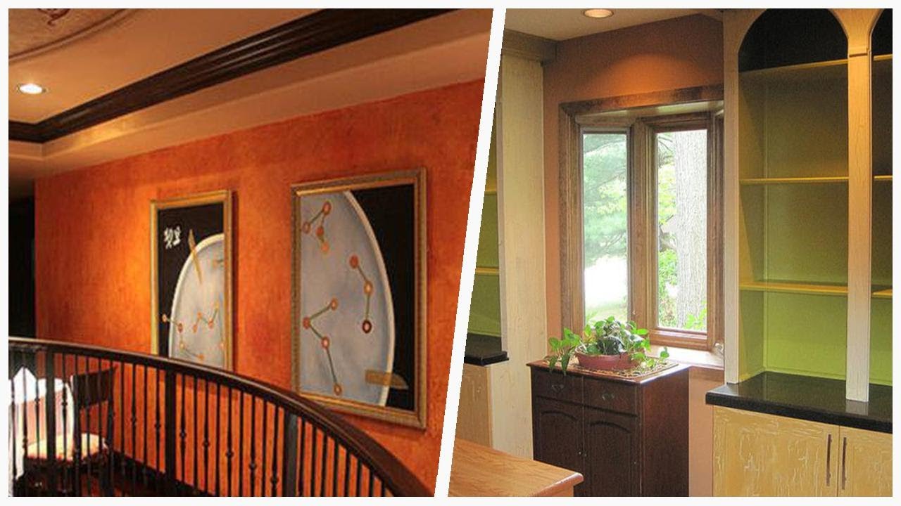 75 Dining Room With Orange Walls Design Ideas You'll Love ♡