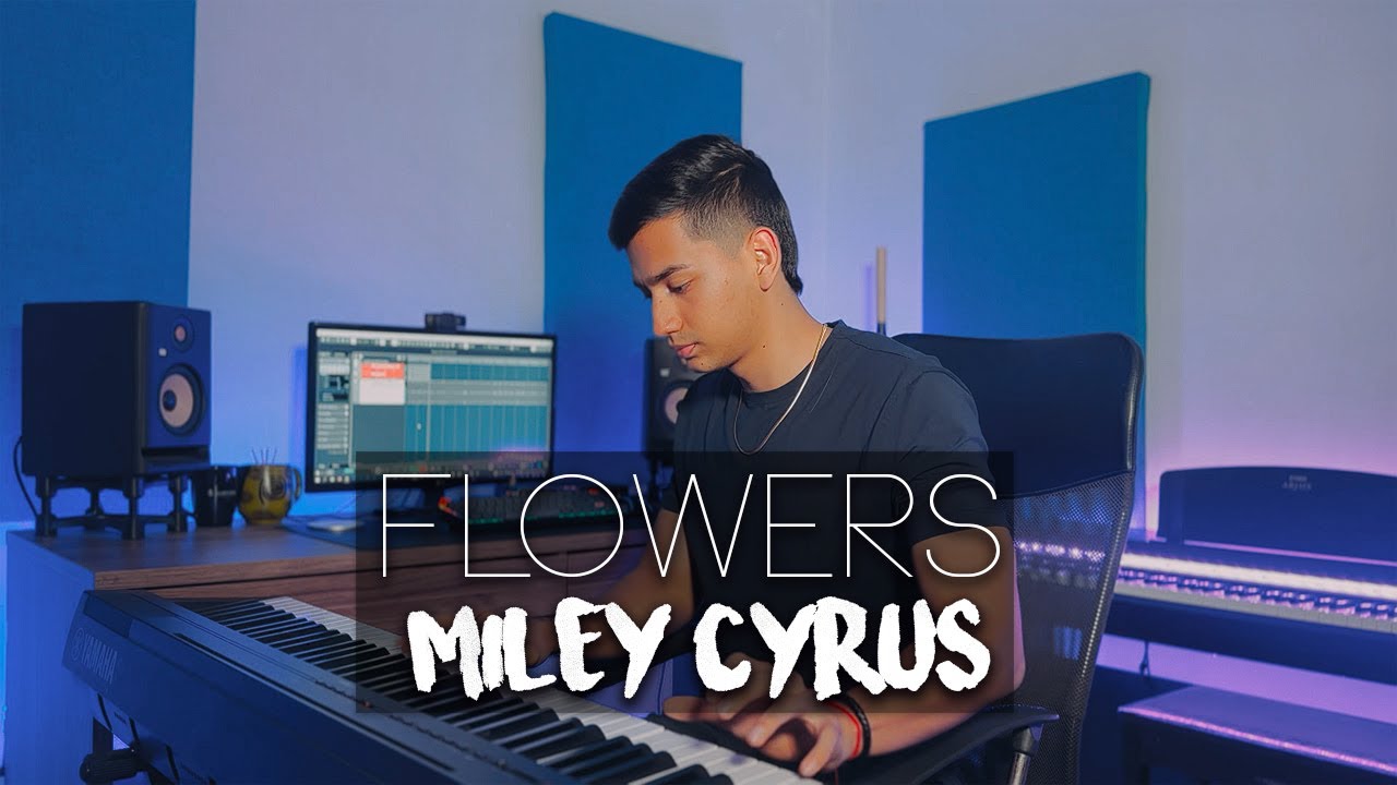 Flowers - Miley Cyrus (Piano Cover) | Eliab Sandoval
