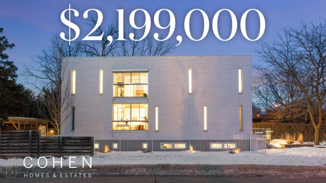 Inside a $2.2M Toronto Home by Atelier RZLBD | Modern Elegance & Luxury Design