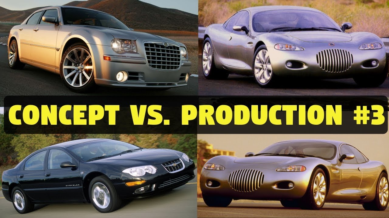 1991 Chrysler 300 - Concept Cars vs. The Real Thing #3