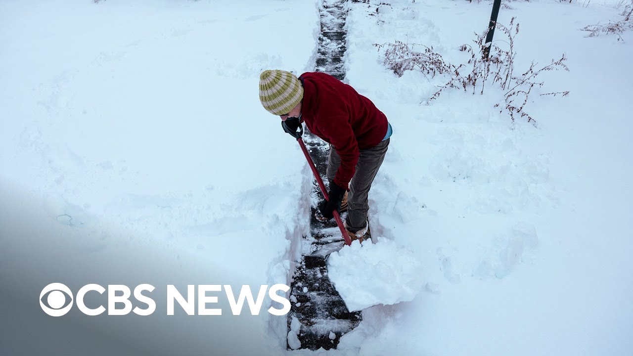 Another winter storm takes aim at Midwest with Northeast still digging out from weekend snow