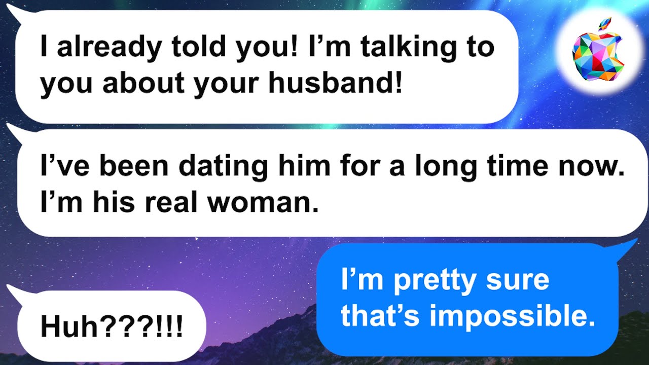 【Apple】This very confused woman claims to be pregnant with my husband's child...