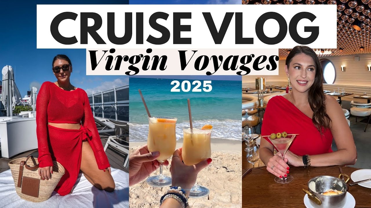 Caribbean Cruise Vlog! 🌴 8 Nights on Scarlet Lady Virgin Voyages