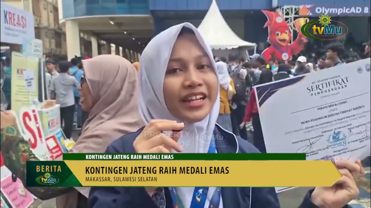 Kontingen Jateng Raih Medali Emas