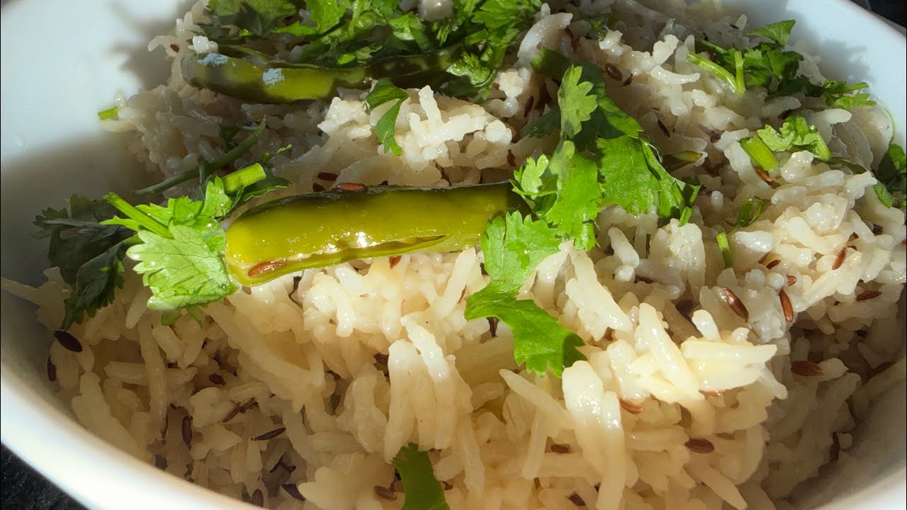Jeera Rice – Simple Version 🍚easy to go and yummy 😋 