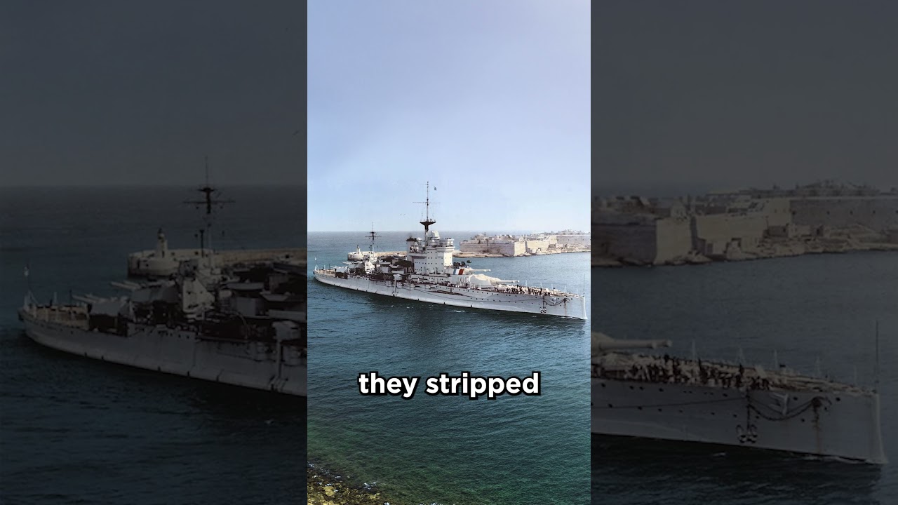 &iquest;Por qu&eacute; se desguaz&oacute; el HMS Warspite? #shorts