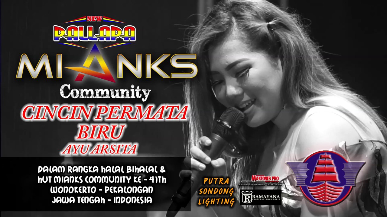 CINCIN PERMATA BIRU - AYU ARSITA NEW PALLAPA - MIANKS WONOKERTO COMMUNITY 2018