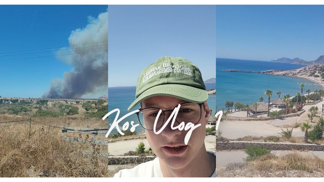 Kos Vlog Teil 1 Heftiger Waldbrand! Müssen wir evakuiert werden?!