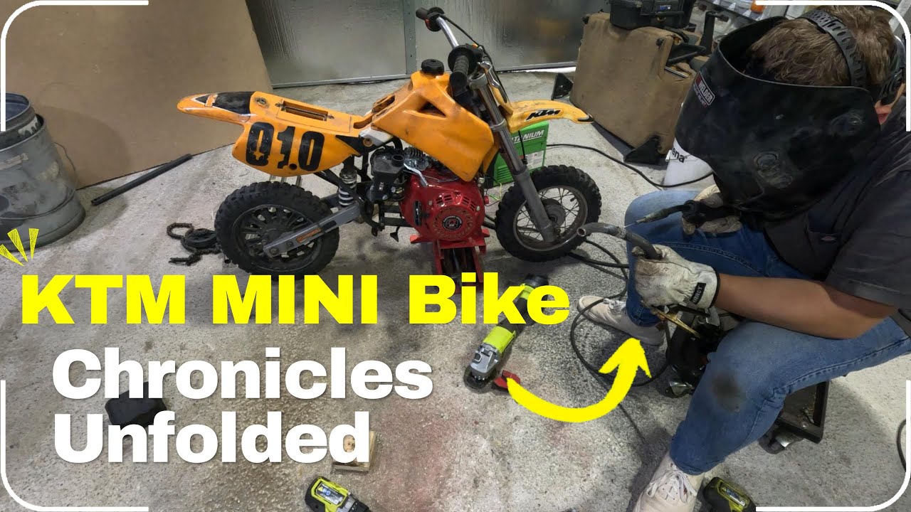Building A KTM Mini Bike - EASY & FAST!