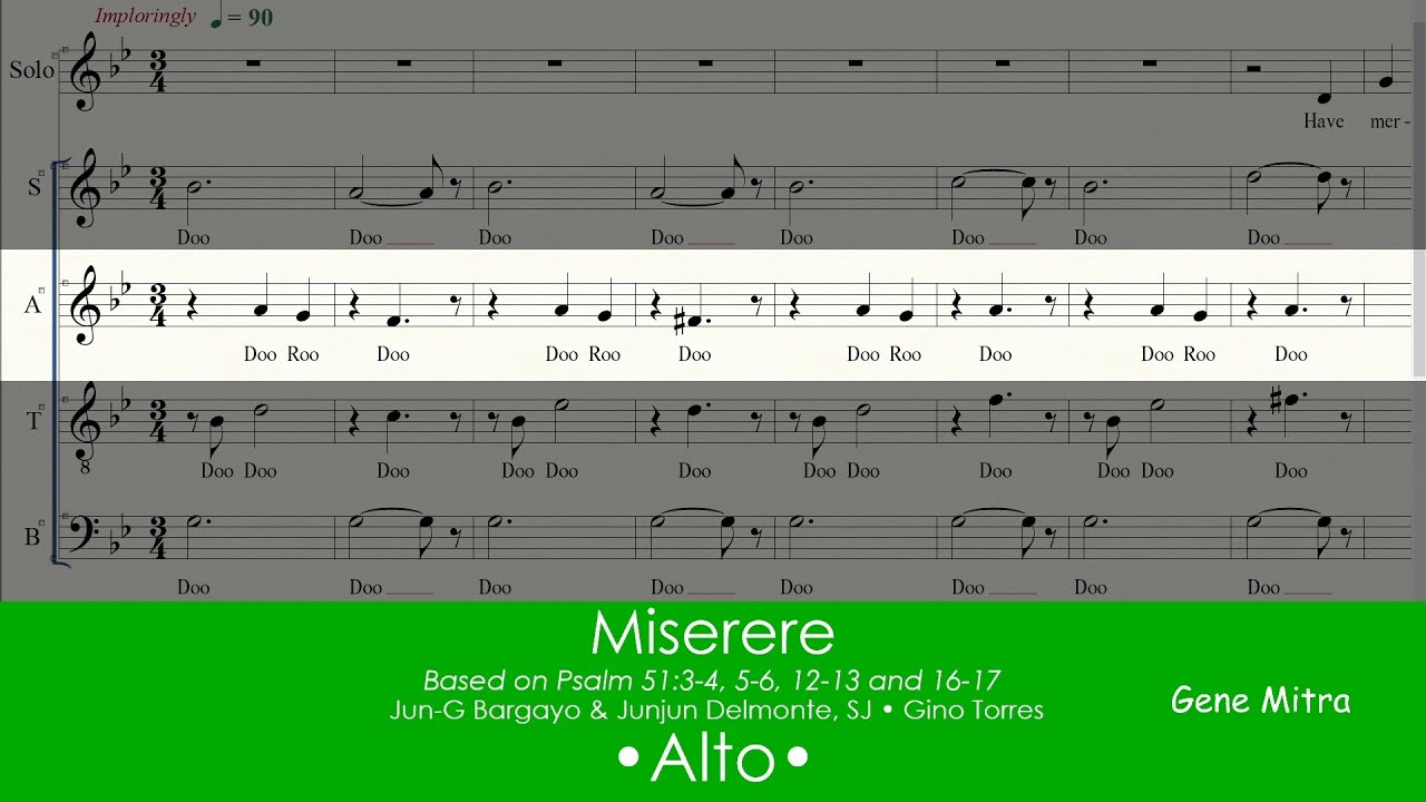 Miserere (Psalm 51) 