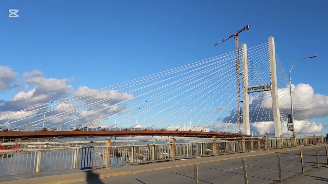 NEW OPEN PATTULLO  BRIDGE  4 LANES .ans the 1937 Old bridge  permanently closed 🇨🇦♥️👌💪♥️🙏