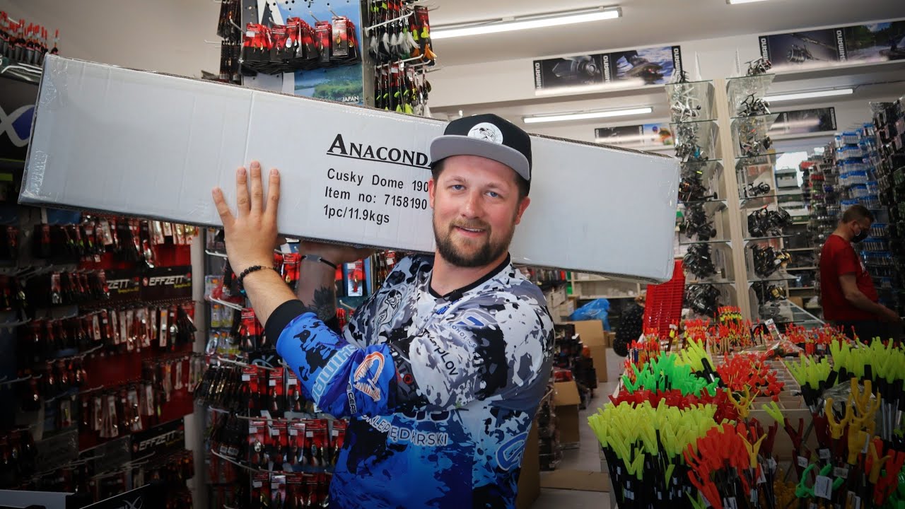 PREZENTACJA Namiotu ANACONDA Cusky Dome 190 🎣 | Idealne rozwiązanie dla Karpiarzy!