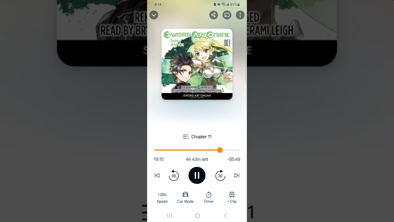 Sword Art Online Audiobook 3 ch 11 