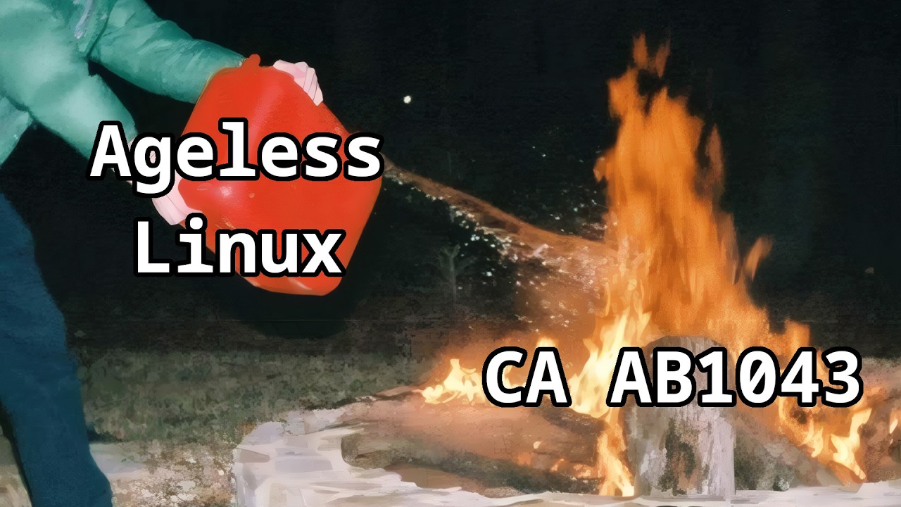 Вечный Linux &mdash; единственная адекватная реакция на законопроект AB1043.