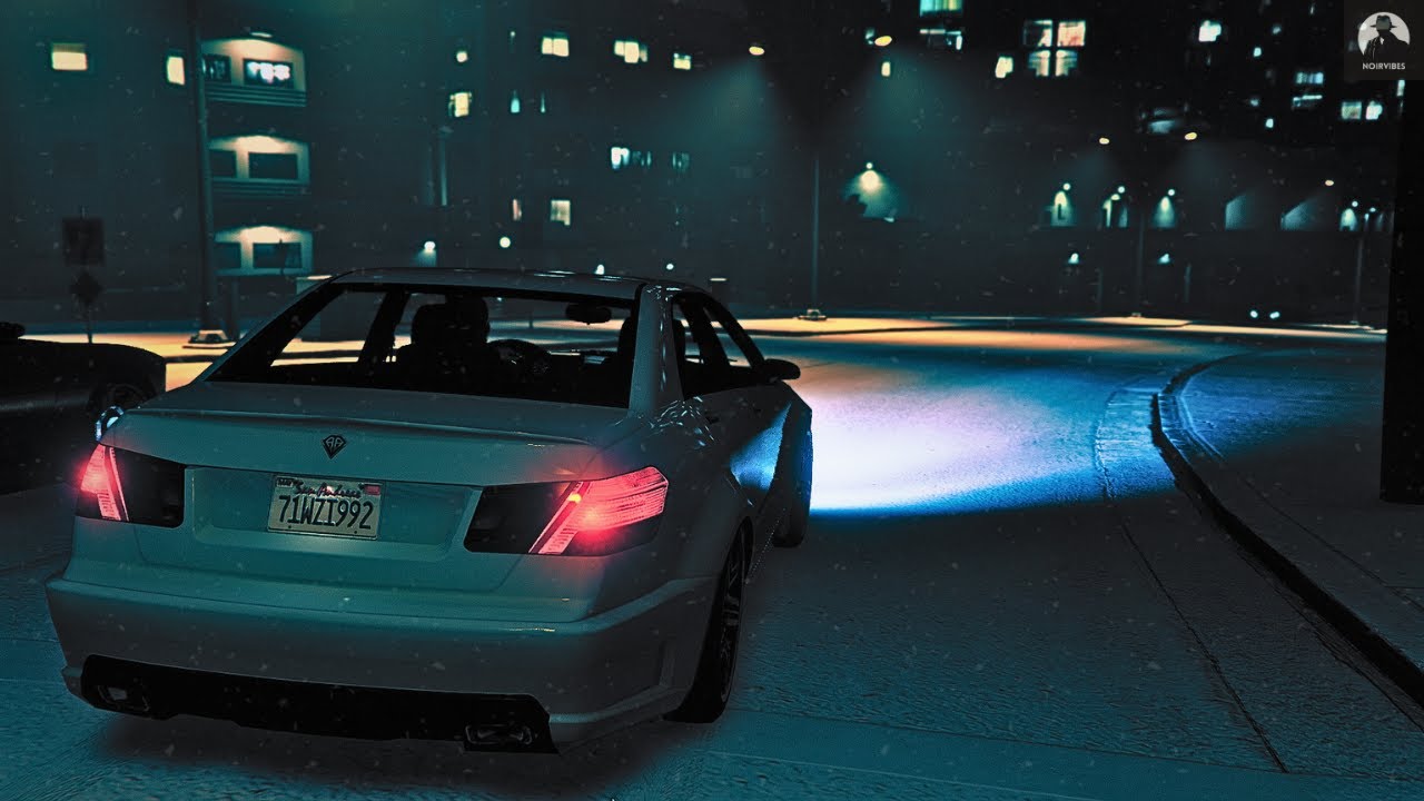A Drive Across Snowy San Andreas | GTA Online