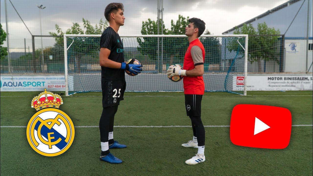 PORTERO del REAL MADRID vs PORTERO YOUTUBER! - [Reykob]