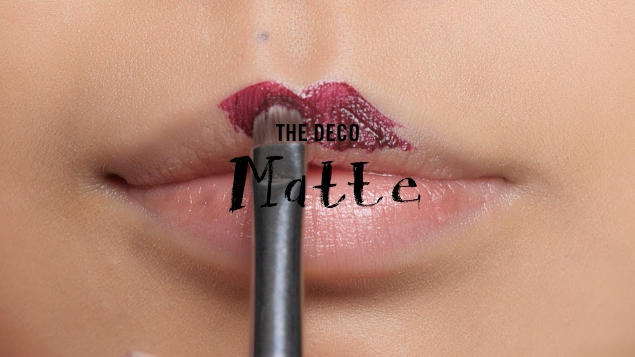 TUTORIAL: LABIOS THE DECO MATTE I M·A·C LIPS LIPS LIPS