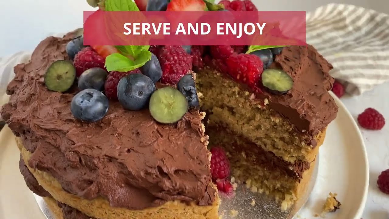 Vegan Oat Flour Cake