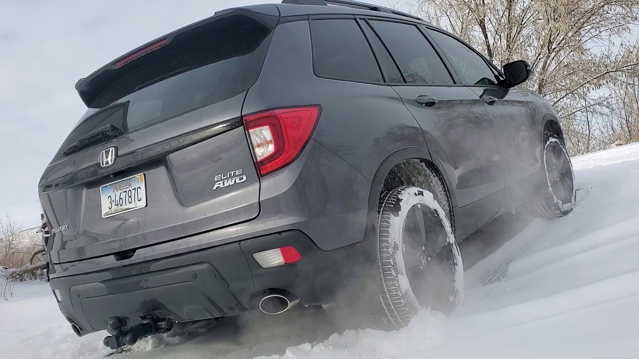 AWD in action 🎬 2020 Honda Passport Elite