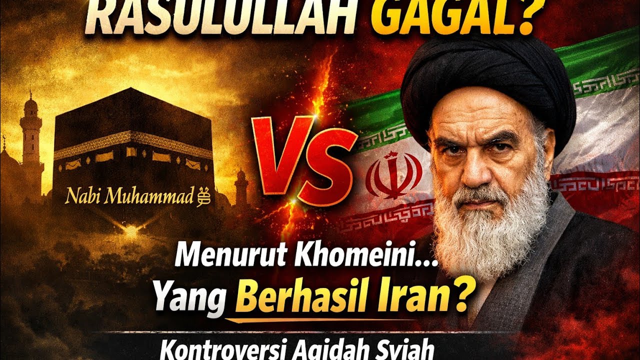 Pernyataan dan penghinaan Khomaini kepada Nabi Muhammad shallallahu alaihi wasallam