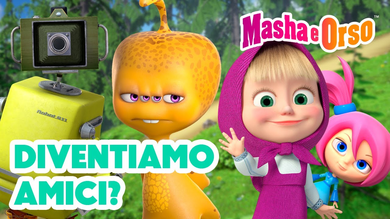 Masha e Orso 💥 Diventiamo amici? 😃🤝💙 Nuovo episodio il 19 settembre! 💥 Let's be friends?