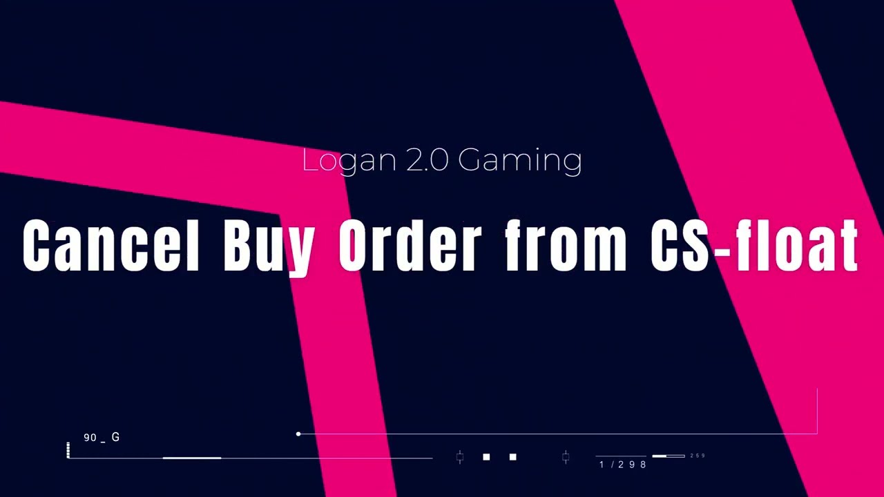How to Cancel Buy Order from CS Float