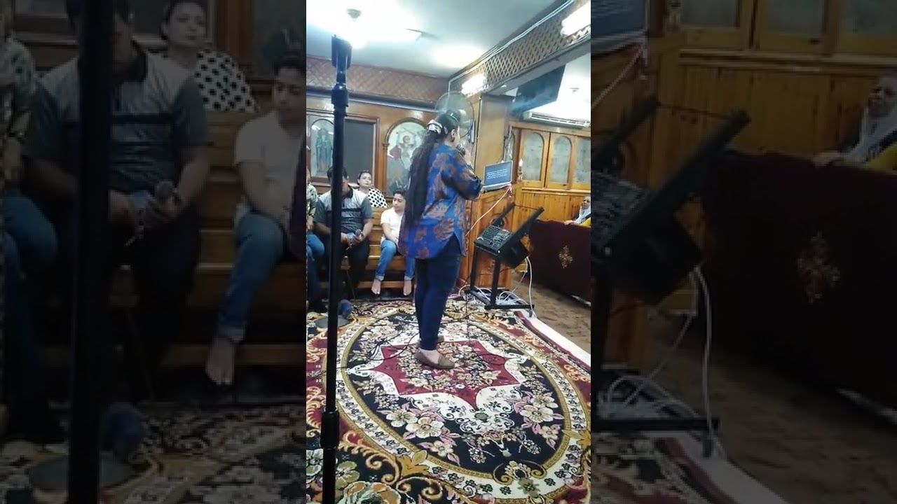 كروان لبنان انجى سلامة في نهضة العذراء بارض فرعون اسكندريه