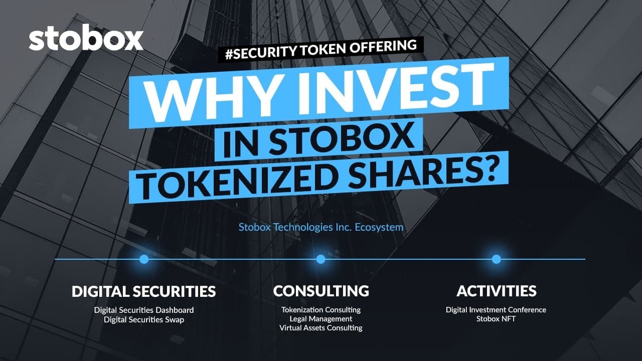 Stobox security token offering: get exposure to the asset tokenization market.