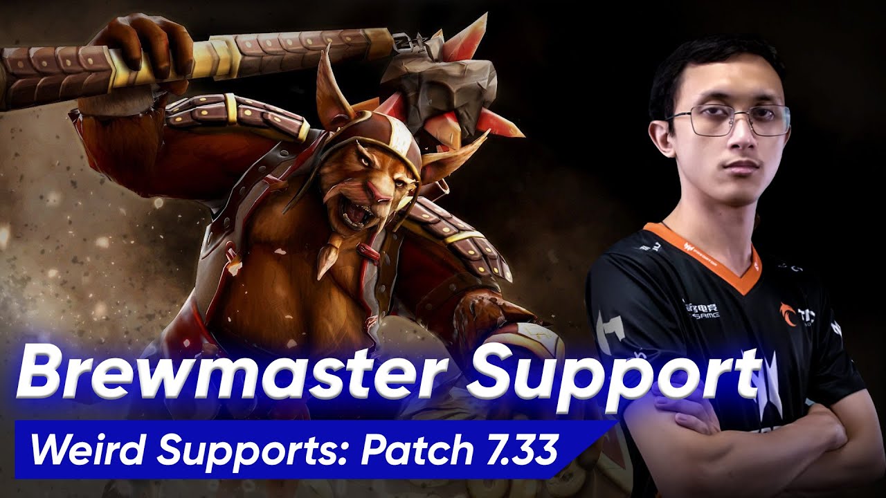 BREWMASTER SUPPORT by CML | Dota 2 New Frontiers Patch 7.33