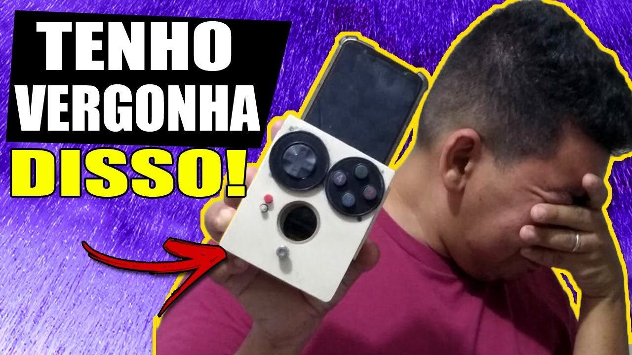Meu Gamepad caseiro pra Smartphone!