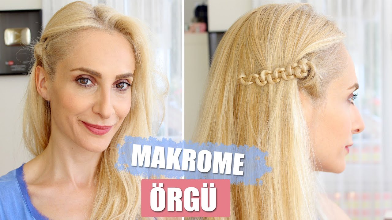 Makrome Örgüsü Çok Kolay Saç Modeli  | Sebi Bebi