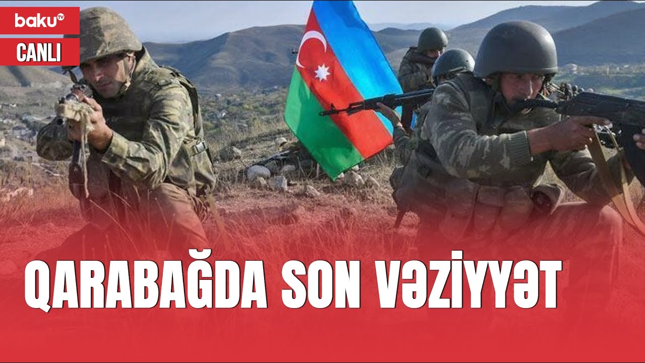 Müdafiə Nazirliyinin brifinqi: Qarabağda son vəziyyət - CANLI