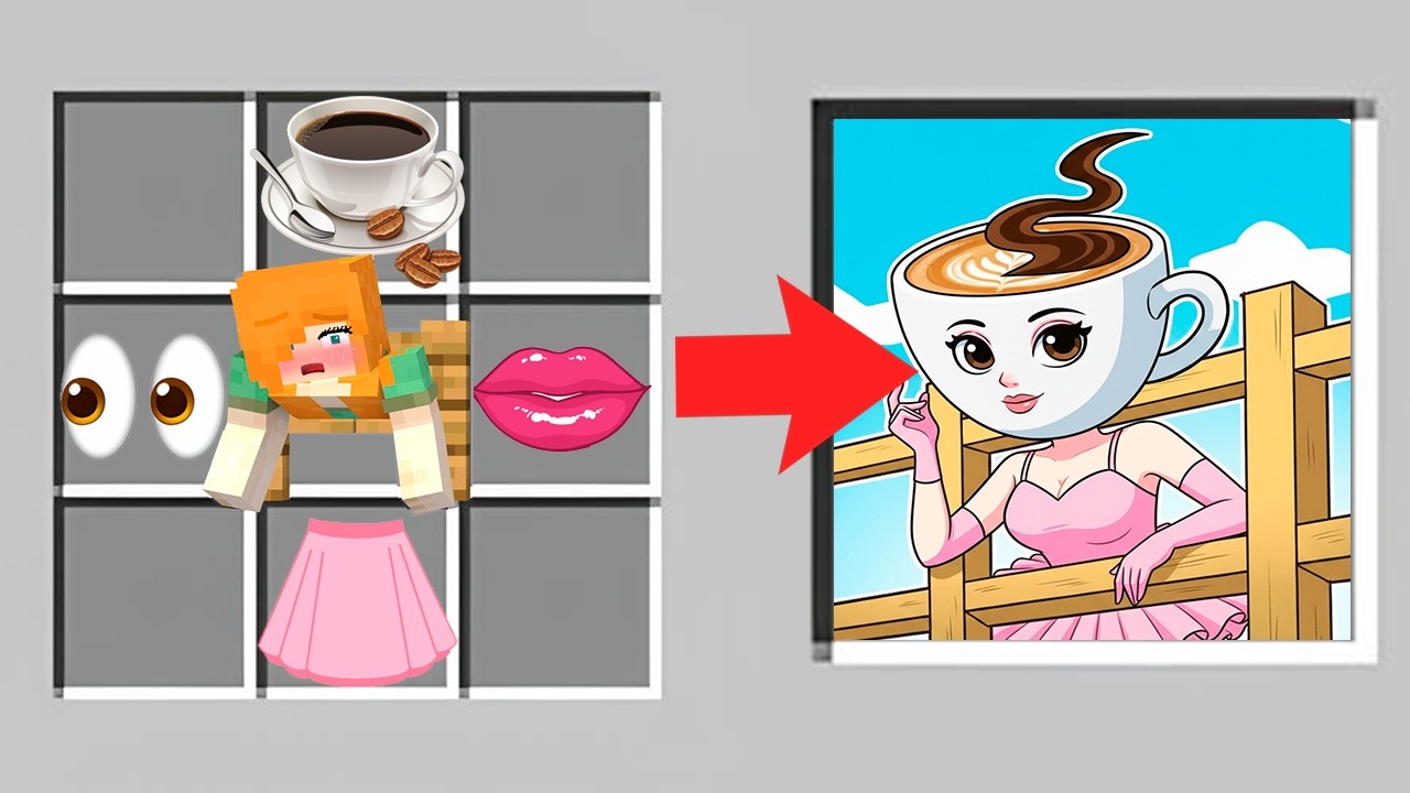 ITALIAN BRAINROT : Craft Ballerina Cappuccina in Minecraft? ITALIAN BRAINROT Animation