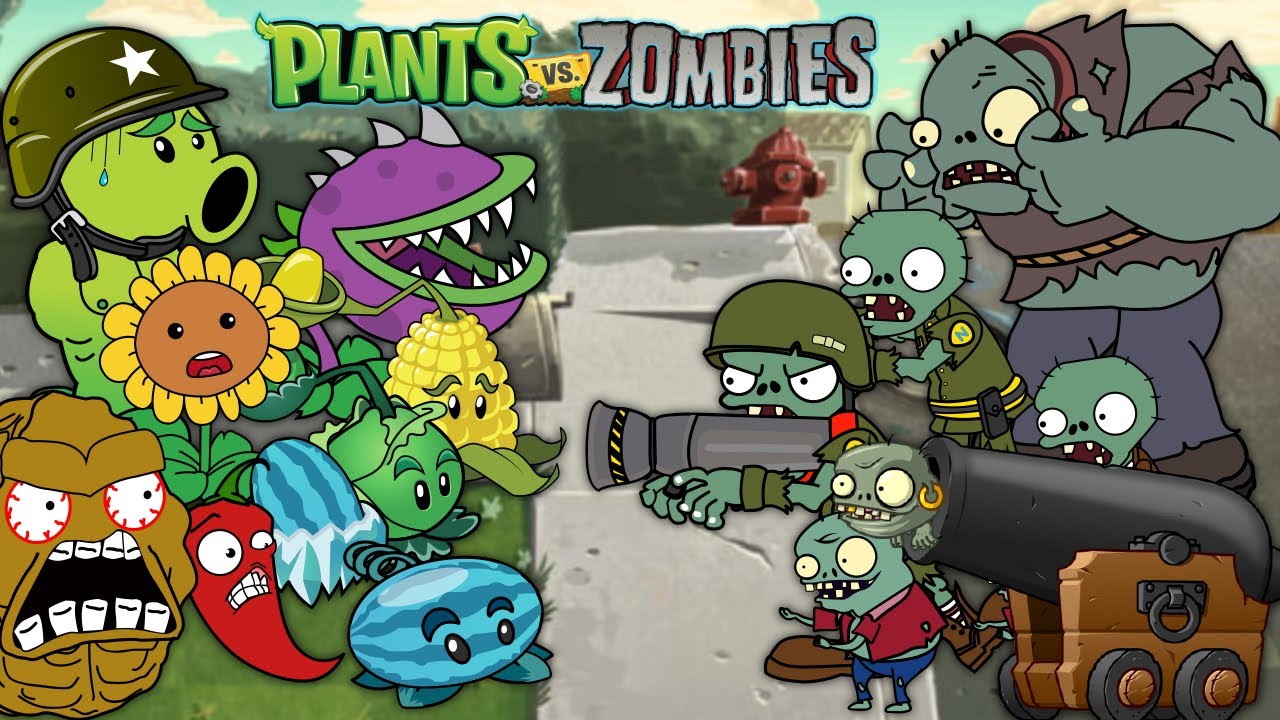 New Plants Vs Zombies Best PVZ Animation - Episode 4 - Primal Cartoon Anime Video PVZ