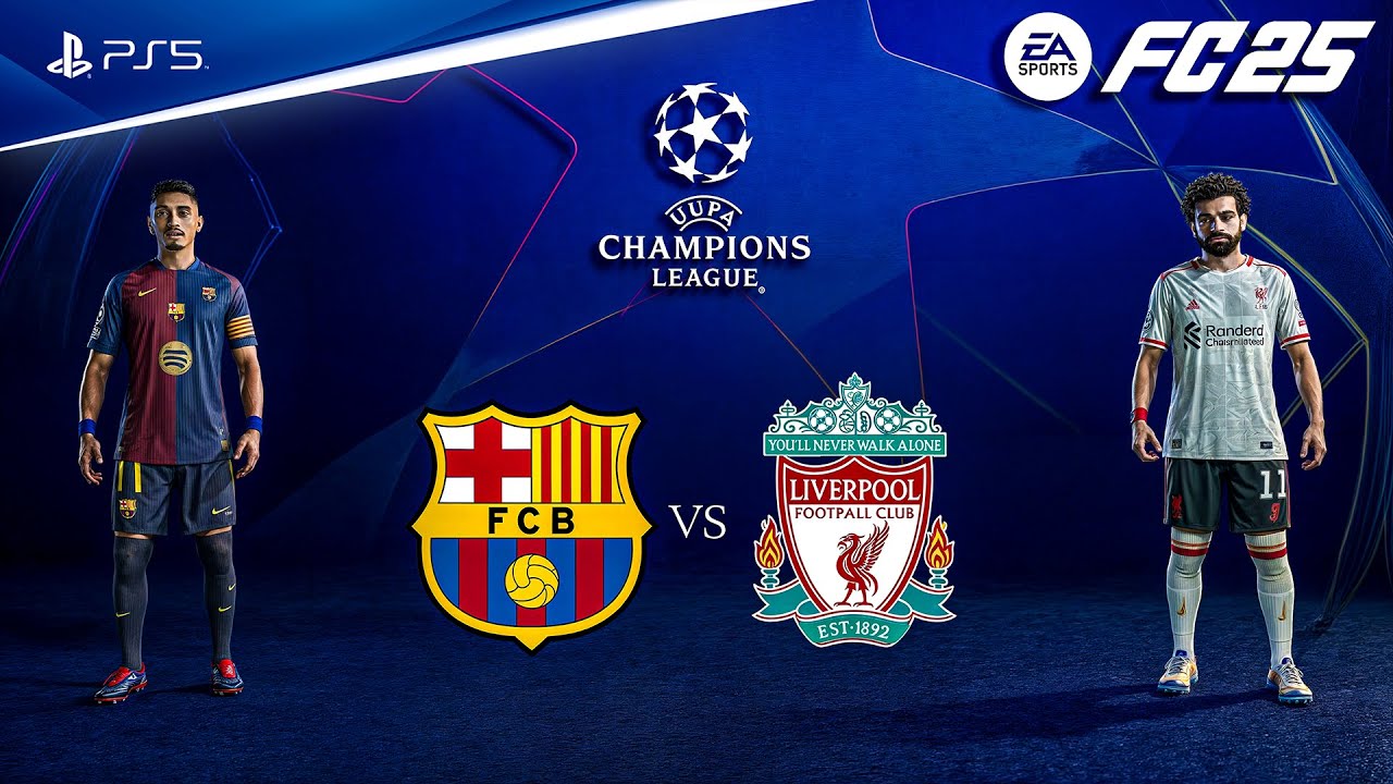 FC 25 - Barcelona vs. Liverpool | UEFA Champions League Final | PS5™ [4K60]