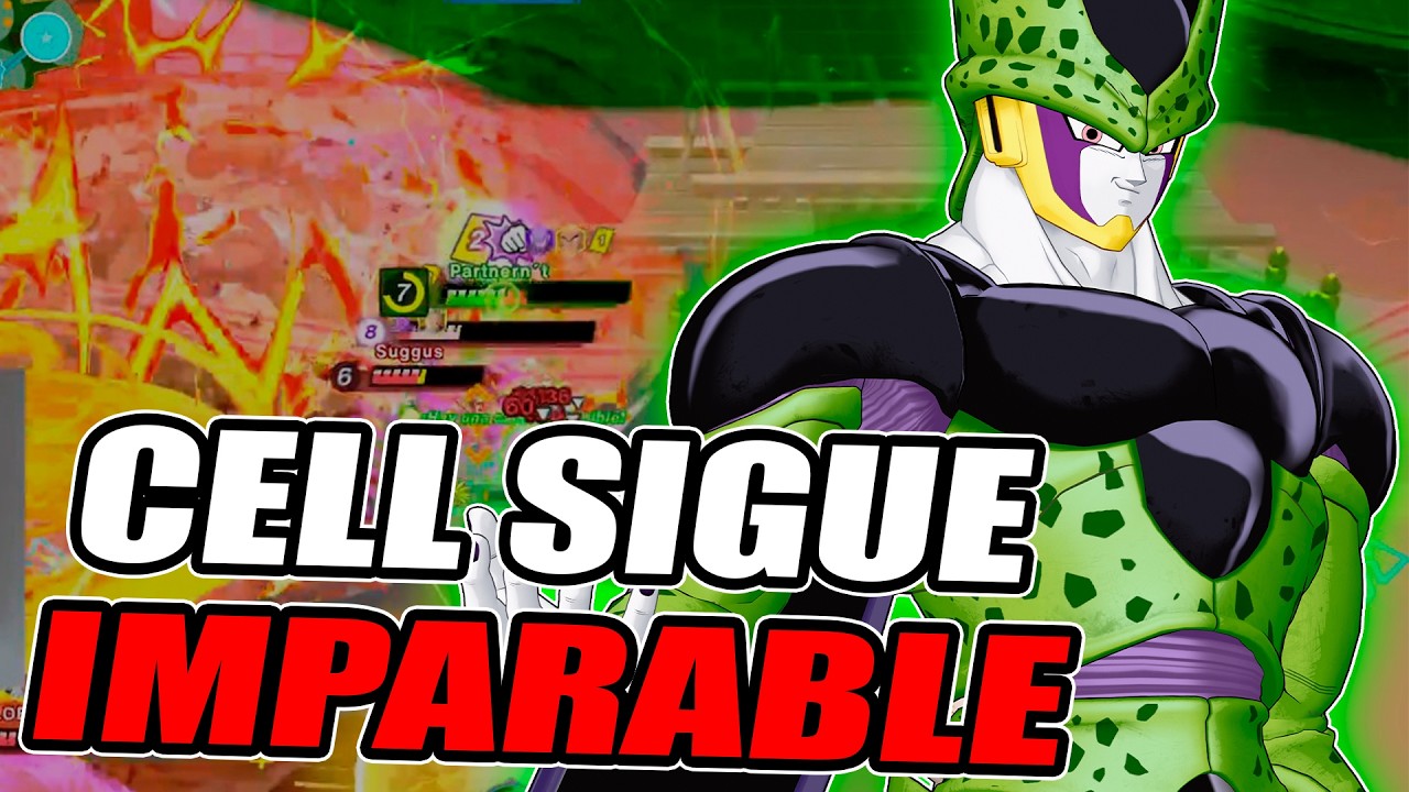 ¡CELL SIGUE SIENDO UNA BESTIA! en Dragon Ball Gekishin Squadra Gameplay