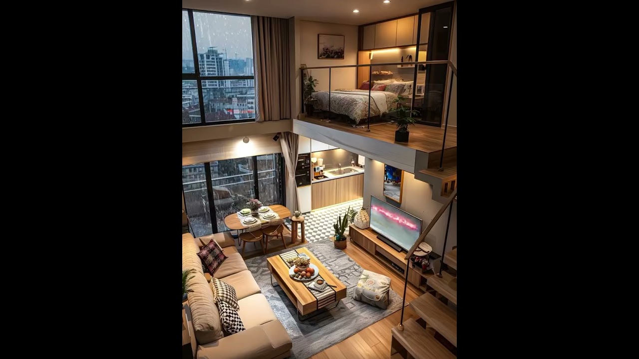 Cozy Loft Vibes & Rainy Day Comfort
