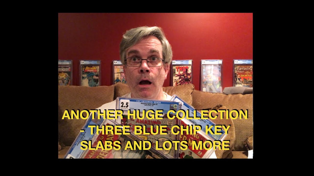 I Bought Another Collection.  Three Huge Blue Chip Slabs Plus Other Silver Age Keys.