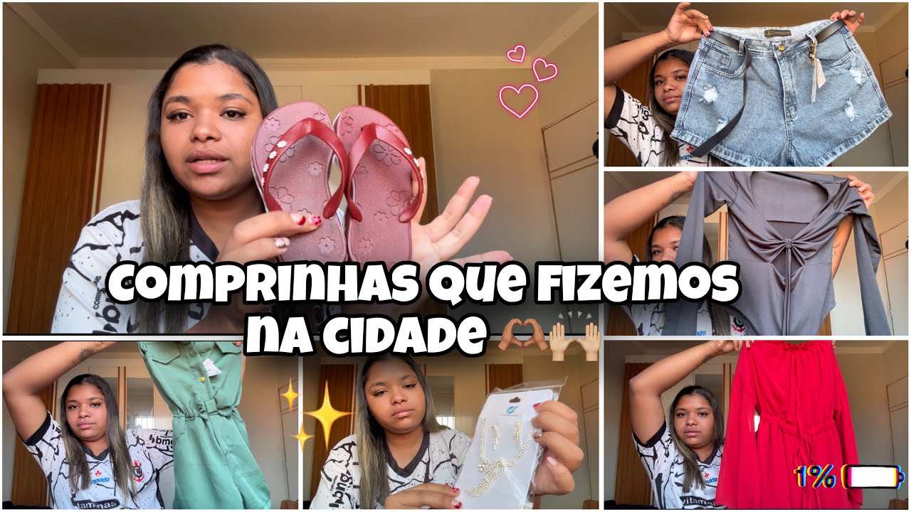✨ Comprinhas da cidade: roupas, calçados e achadinhos🛒